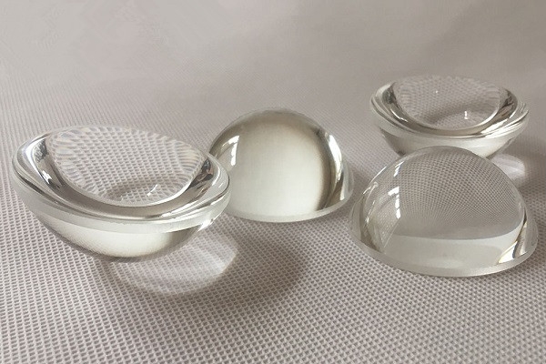 定制紫外到近紅外250-2000nm熔融石英非球面透鏡